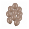 Balony Strong 27 cm kawowe Pastel Cappuccino - 10 sztuk