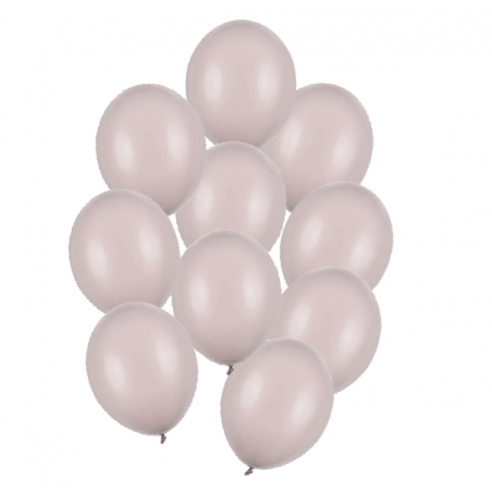 Balony Strong 27 cm ciepłe szare Pastel Warm Grey - 10 sztuk