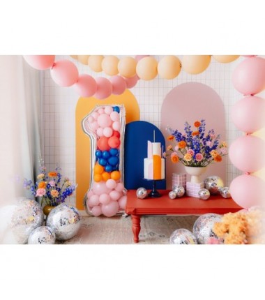 Balony Strong 27 cm mandarynkowe Pastel Mand. Orange - 10 sztuk