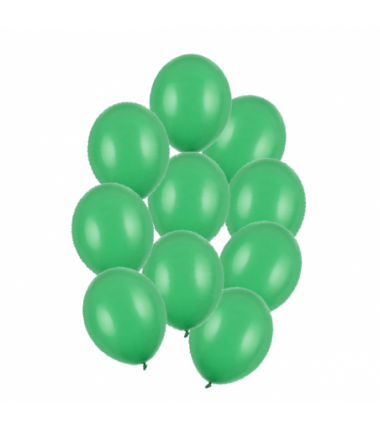 Balony Strong 27 cm emeraldowe Pastel Emerald Green - 10 sztuk
