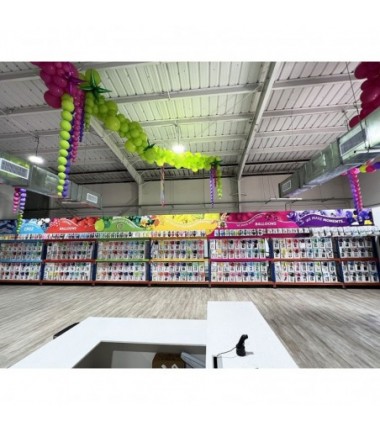 Balony Gemar 26 cm - 10" pastelowe fioletowe Purple G90/008 - 100 sztuk