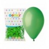 Balony Gemar 26 cm - 10" - pastelowe zielone Green G90/012 - 100 sztuk