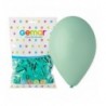 Balony Gemar 26 cm - 10" - pastelowe turkusowo-zielone (Zielony Bora) (macaron) Aquamarine G90/050 - 100 sztuk