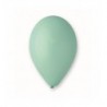 Balony Gemar 26 cm - 10" - pastelowe turkusowo-zielone (Zielony Bora) (macaron) Aquamarine G90/050 - 100 sztuk