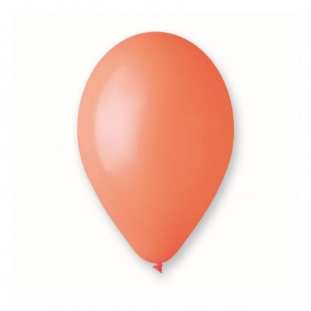 Balony Gemar 26 cm - 10" - pastelowe pomarańczowe Orange G90/004 - 100 sztuk