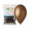 Balony Gemar 26 cm - 10" - pastelowe brązowe Brown G90/048 - 100 sztuk
