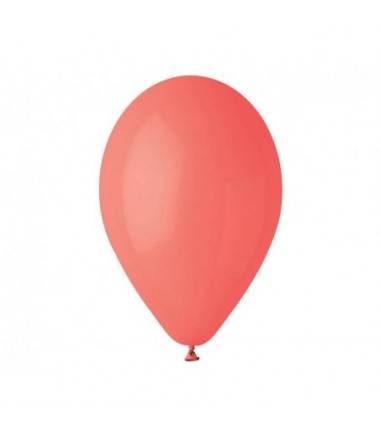 Balony Gemar 26 cm - 10" - pastelowe koralowe Corallo G90/078 - 100 sztuk
