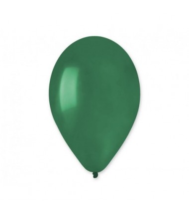 Balony Gemar 26 cm - 10" pastelowe butelkowa zieleń Emerald Green G90/104 - 100 sztuk