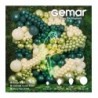 Balony Gemar 26 cm - 10" pastelowe butelkowa zieleń Emerald Green G90/104 - 100 sztuk