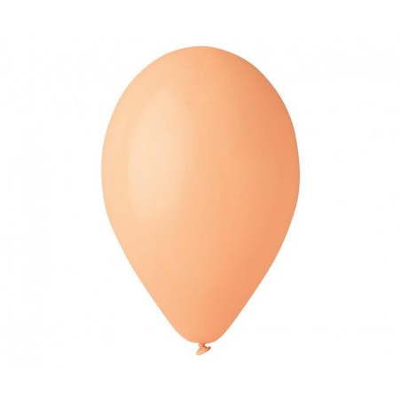 Balony Gemar 26 cm - 10" - łososiowe, brzoskwiniowe Peach G90/060 - 100 sztuk
