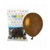 Balony Gemar 13 cm - 5" - pastelowe brązowe Brown A50/048 - 100 sztuk