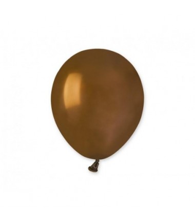 Balony Gemar 13 cm - 5" - pastelowe brązowe Brown A50/048 - 100 sztuk