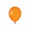 Balony Gemar 13 cm - 5" - pastelowe pomarańczowe Orange A50/004 - 100 sztuk