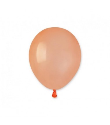 Balony Gemar 13 cm - 5" - łososiowe, brzoskwiniowe Peach A50/060 - 100 sztuk
