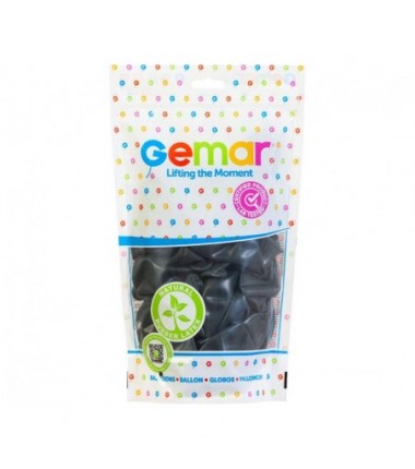 Balony Gemar 13 cm - 5" - pastelowe butelkowa zieleń Emerald Green A50/104 - 100 sztuk