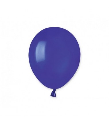 Balony Gemar 13 cm - 5" - pastelowe granatowe Blue A50/046 - 100 sztuk
