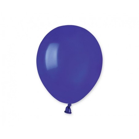 Balony Gemar 13 cm - 5" - pastelowe granatowe Blue A50/046 - 100 sztuk