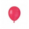 Balony Gemar 13 cm - 5" - pastelowe czerwone Red A50/005 - 100 sztuk