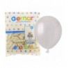 Balony Gemar 13 cm - 5" - metaliczne perłowe Metallic Pearl AM50/028 - 100 sztuk