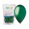 Balony Gemar 33 cm - 13" - pastelowe butelkowa zieleń Emerald Green G120/104 - 50 sztuk