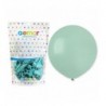 Balony Gemar 48 cm - 19" - pastelowy turkusowo-zielony (Zielony Bora) (macaron) Aquamarine G19/050 - 25 sztuk