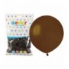 Balony Gemar 48 cm - 19" - pastelowy brązowy Brown G19/048 - 25 sztuk
