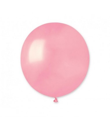 Balony Gemar 48 cm - 19" - pastelowy jasnoróżowy Pink G19/057 - 25 sztuk