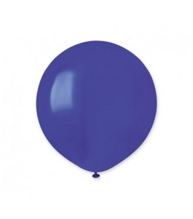 Balony Gemar 48 cm - 19" - pastelowy granatowy Blue G19/046 - 25 sztuk
