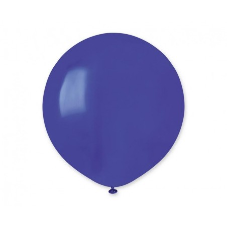 Balony Gemar 48 cm - 19" - pastelowy granatowy Blue G19/046 - 25 sztuk