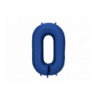 Balony foliowe Cyfra 40 - 86 cm - Granatowe satynowe