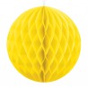 Kula Honeycomb żółta 20 cm - 1 sztuka