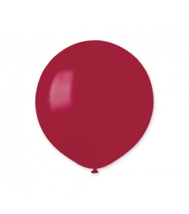 Balony Gemar 48 cm -19" - bordowe Burgundy G19/047 - 25 sztuk