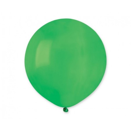 Balony Gemar 48 cm -19" - zielone Green G19/012 - 25 sztuk