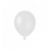Balony metaliczne Gemar 13 cm - 5" - metaliczne perłowo-białe Metallic White AM50/029 - 100 sztuk