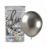 Balony GEMAR 13 cm - 5" - srebrne SHINY SILVER AB50/89 - 100 sztuk