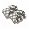 Balony GEMAR 13 cm - 5" - srebrne SHINY SILVER AB50/89 - 50 sztuk
