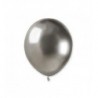 Balony GEMAR 13 cm - 5" - srebrne SHINY SILVER AB50/89 - 25 sztuk