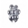 Balony GEMAR 33 cm - 13" srebrne SHINY SILVER GB120/89 - 10 sztuk