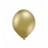 Balony BELBAL 30 cm Błyszczące złote  Glossy Gold B105/GG04-600 - 10 sztuk
