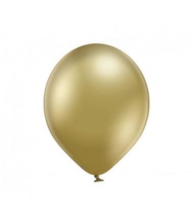 Balony BELBAL 12 cm - 5" Błyszczące złote Glossy Gold D5/GG01-600/03 - 100 sztuk