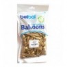 Balony BELBAL 12 cm - 5" Błyszczące złote Glossy Gold D5/GG01-600/03 - 100 sztuk