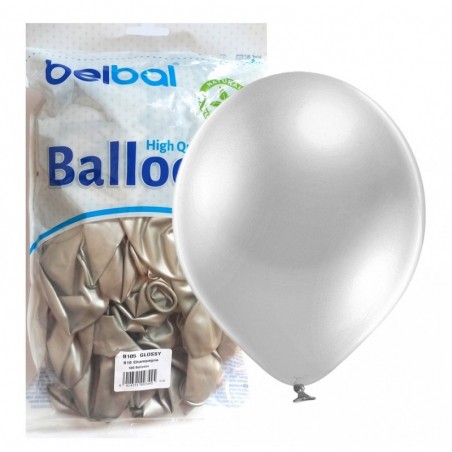 Balony BELBAL 30 cm - 12" Błyszczące szampańskie Glossy Champagne B105/GG04-610 - 100 sztuk