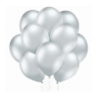 Balony BELBAL 30 cm - 12" Błyszczące srebrne Glossy Silver B105/GG04-601 - 10 sztuka