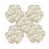 Balony BELBAL 30 cm - 12" Chromowane migdałowe B105 Glossy Light Almond B105/GG04-611-100 - 50 sztuk