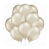 Balony BELBAL 30 cm - 12" Chromowane migdałowe B105 Glossy Light Almond B105/GG04-611-100 - 50 sztuk