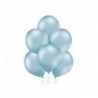 Balony BELBAL 30 cm - 12" Chromowane niebieskie Glossy Light Blue B105/GG04-615-100 - 10 sztuk