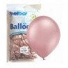 Balony BELBAL 30 cm - 12" Chromowane jasnoróżowe Glossy Light Pink B105/GG04-614-100 - 100 sztuk