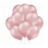 Balony BELBAL 30 cm - 12" Chromowane jasnoróżowe Glossy Light Pink B105/GG04-614-100 - 50 sztuk