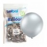 Balony BELBAL 12 cm - 5" Błyszczące srebrne Glossy Silver D5/GG01-601 - 100 sztuk