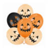 Zestaw Halloween balony 30 cm Dynie - 6 sztuk mix 2